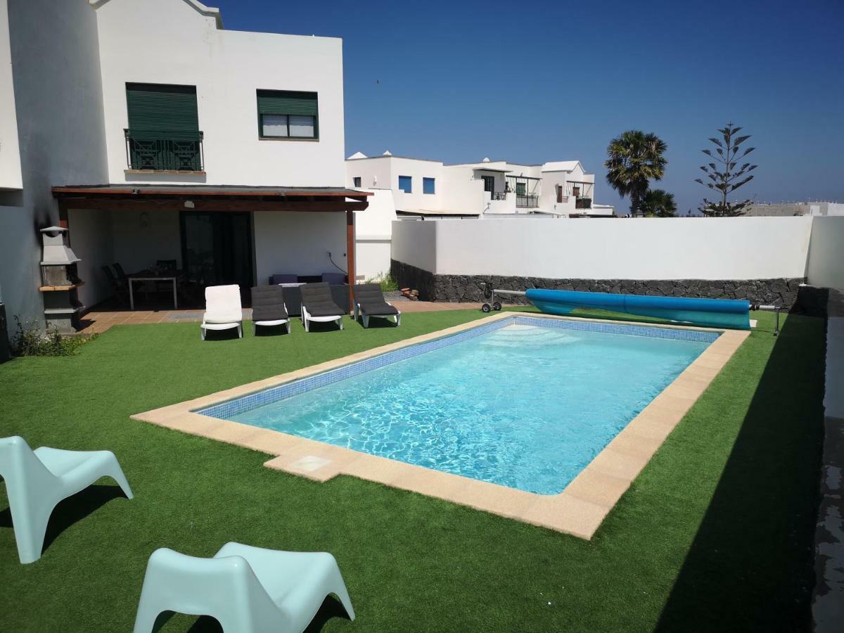 Villaantonia Private Huge Heated Pool And Super Fast Wifi Playa Blanca  Extérieur photo